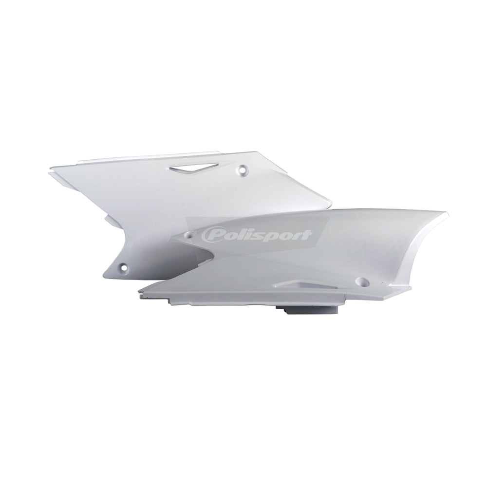 Polisport Side Panels White For Suzuki RMZ 250 OEM Color 2004-2006